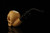 srv Premium - Skull Block Meerschaum Pipe with fitted case M4830