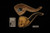 srv Premium - Skull Block Meerschaum Pipe with fitted case M4830