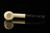 srv - Chimney Block Meerschaum Pipe by Kenan with fitted case M4833