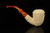 srv - Carved Calabash Block Meerschaum Pipe with fitted case M4835