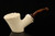 IMP Meerschaum Pipe - Sitting Poker - RC Reverse Calabash with pocket case i2756