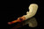 srv - Dolphin Block Meerschaum Pipe by Mesut with fitted case M4841