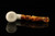 Topkapi Block Meerschaum Pipe with pouch M4852