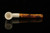 Billiard Block Meerschaum Pipe with pouch M4855