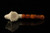 srv - Lion Block Meerschaum Pipe with fitted case M4858