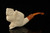 srv - Owl Block Meerschaum Pipe with fitted case M4859