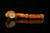 srv - Grim Reaper & Snake Block Meerschaum Pipe with fitted case M4862