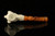 srv - Eagle's Claw Block Meerschaum Pipe with fitted case M4864