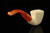 srv - Lattice Octagon Block Meerschaum Pipe with fitted case M4865