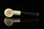 srv Premium - Bent Billiard Block Meerschaum Pipe with fitted case M4870
