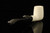 srv Premium - Bent Billiard Block Meerschaum Pipe with fitted case M4870