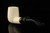 srv Premium - Bent Billiard Block Meerschaum Pipe with fitted case M4870