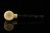 srv Premium - Carved Tomahawk Block Meerschaum Pipe with fitted case M4871