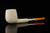 srv Premium - Designer Lattice Pencil Shank Billiard Block Meerschaum Pipe with pocket case M4872