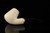 srv Premium - Volcano - RC Reverse Calabash - Meerschaum Pipe with pocket case M4873
