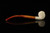 srv - Rhodessian Churchwarden Block Meerschaum Pipe with fitted case M4876