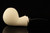 IMP Meerschaum Pipe - Greenwich - RC Reverse Calabash with pocket case and tamper i2766