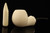 IMP Meerschaum Pipe - Greenwich - RC Reverse Calabash with pocket case and tamper i2766