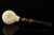 IMP Meerschaum Pipe - Pebble Beach - Hand Carved with fitted case i2768