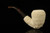 srv Premium - Carved Acorn Churchwarden Dual Stem Meerschaum Pipe with case M4881