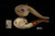 srv - Jumbo Eagle's Claw Block Meerschaum Pipe with fitted case M4883