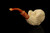 srv - Carved Eagle's Claw Block Meerschaum Pipe with fitted case M4884