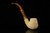 srv - Unicorn Block Meerschaum Pipe with fitted case M4887
