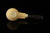 srv - Carved Diplomat Block Meerschaum Pipe with fitted case M4888