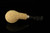 srv - Carved Diplomat Block Meerschaum Pipe with fitted case M4888