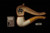 srv - Lee Van Cleef Block Meerschaum Pipe with fitted case M4891