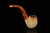 srv - Bent Billiard Block Meerschaum Pipe with fitted case M4892