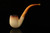srv - Bent Billiard Block Meerschaum Pipe with fitted case M4892