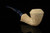 srv - Carved Rhodesian Block Meerschaum Pipe with fitted case M4894