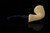 srv - Carved Rhodesian Block Meerschaum Pipe with fitted case M4894