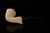 srv - Carved Rhodesian Block Meerschaum Pipe with fitted case M4894