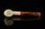 srv - Freehand Block Meerschaum Pipe with fitted case M4896
