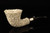 IMP Meerschaum Pipe - Chocolate Chip - Hand Carved with tamper and case i2771