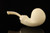 IMP Meerschaum Pipe - Jumbo Apple - Dual Stem RC Reverse Calabash with pocket case i2774