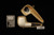 srv - Nosewarmer Block Meerschaum Pipe with fitted case M4901