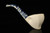 srv - Ocean Wave Block Meerschaum Pipe with fitted case M4905