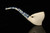 srv - Ocean Wave Block Meerschaum Pipe with fitted case M4905