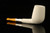 srv Premium - Pencil Shank Billiard Pocket Pipe Block Meerschaum Pipe with pocket case M4906