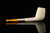 srv Premium - Pencil Shank Billiard Pocket Pipe Block Meerschaum Pipe with pocket case M4906