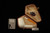 srv Premium - Pencil Shank Billiard Pocket Pipe Block Meerschaum Pipe with pocket case M4906