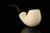 srv Premium - Whale Jumbo - RC Reverse Calabash - Meerschaum Pipe with pocket case M4907
