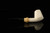 srv Premium - Panel Bamboo Block Meerschaum Pipe with fitted case M4908