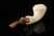 srv Premium - Modern Dublin Block Meerschaum Pipe with fitted case M4910