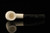 srv Premium - Bent Billiard Block Meerschaum Pipe with fitted case M4911