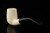 srv Premium - Bent Billiard Block Meerschaum Pipe with fitted case M4911