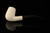 srv Premium - Bent Billiard Block Meerschaum Pipe with fitted case M4911